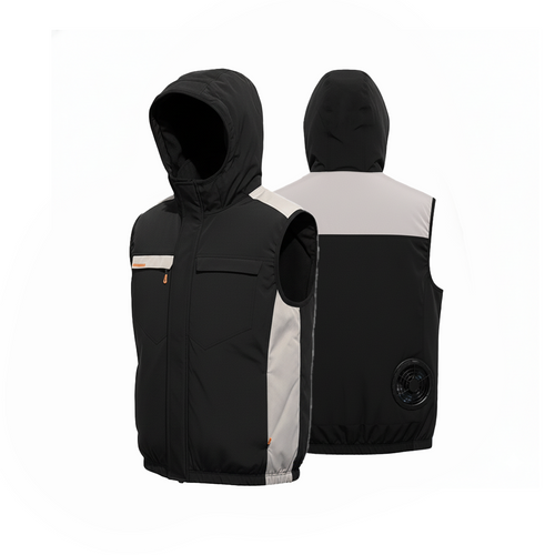 Lightweight Hooded Air-Conditioned Vest