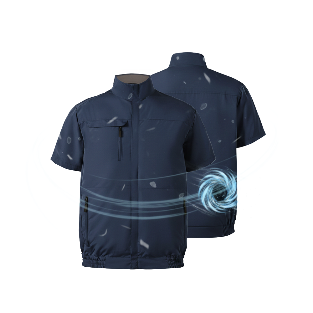 Electric Air-Conditioned Jacket - Short Sleeve
