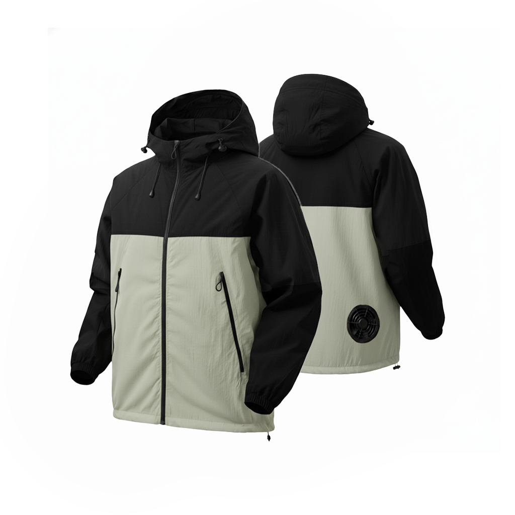 Lightweight Hooded Air-Conditioned Jacket
