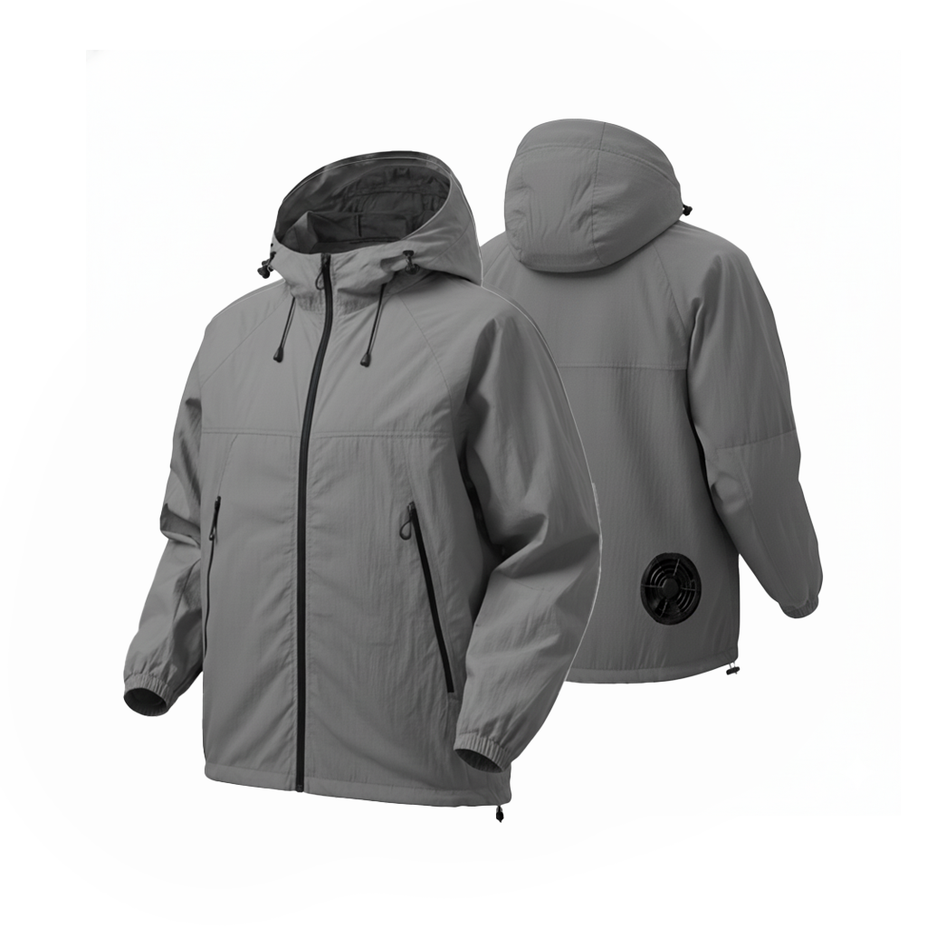 Lightweight Hooded Air-Conditioned Jacket