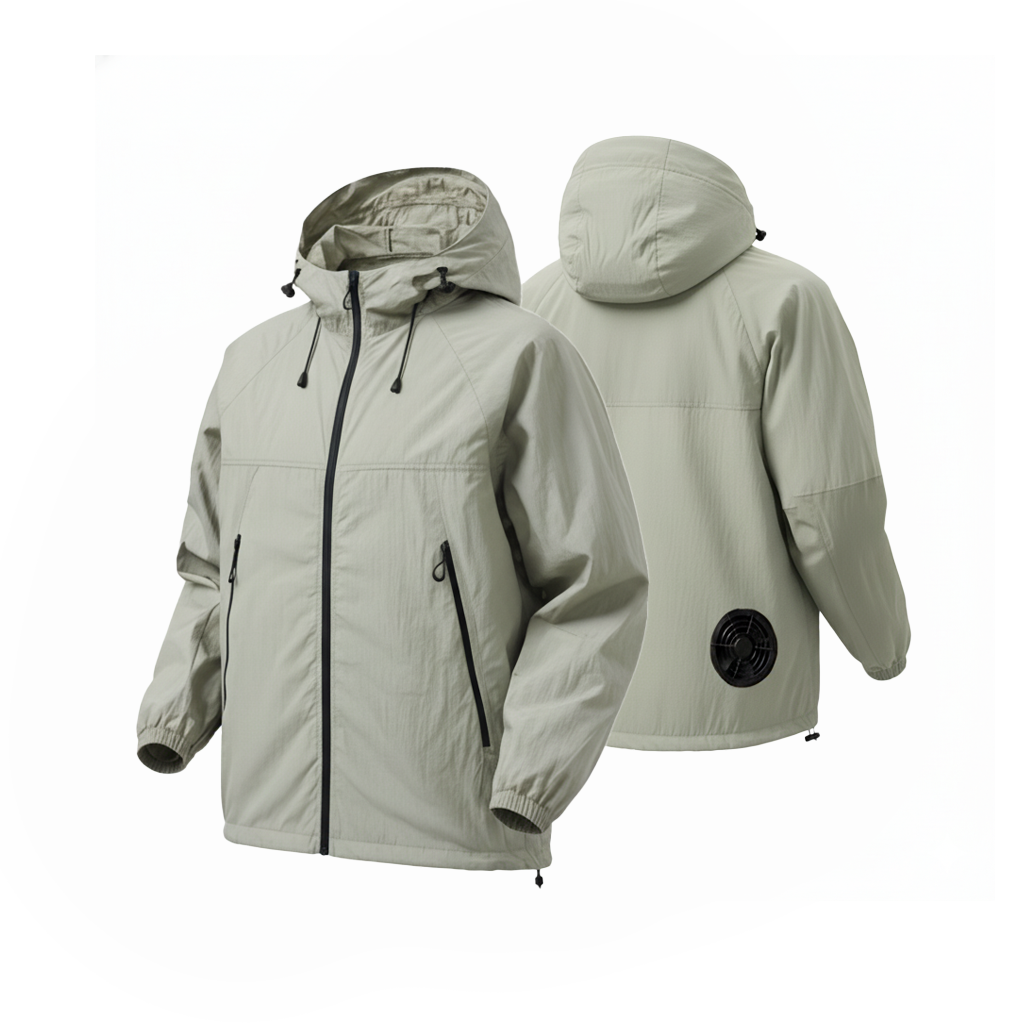 Lightweight Hooded Air-Conditioned Jacket