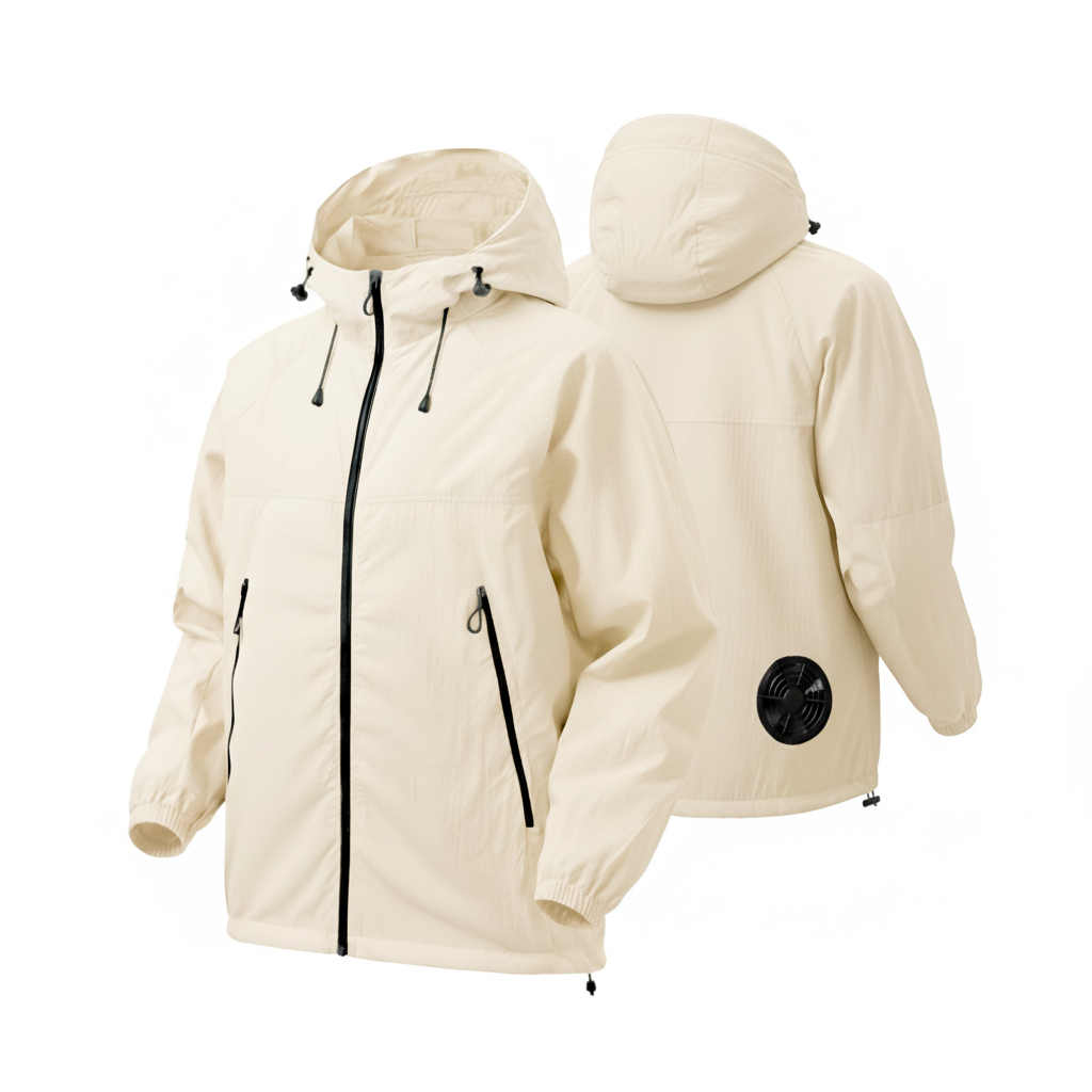 Lightweight Hooded Air-Conditioned Jacket