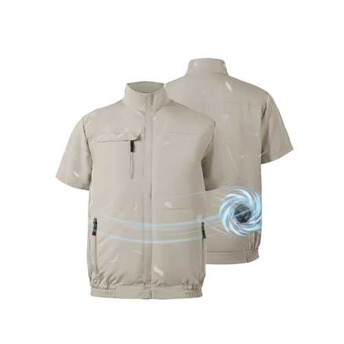 Electric Air-Conditioned Jacket - Short Sleeve